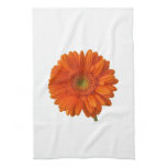 Orange Daisy Kitchen Towel