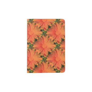 Orange Daisy-Passport Holder