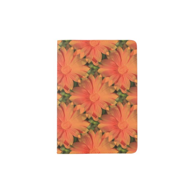 Orange Daisy-Passport Holder (Front)