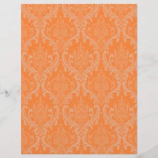 Orange Damask (Front)