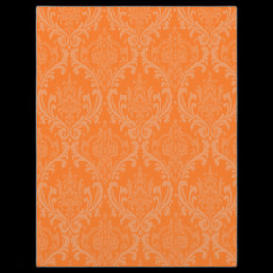 Orange Damask