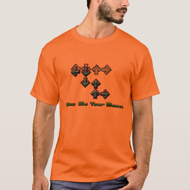 Orange DDR T-Shirt (Front)