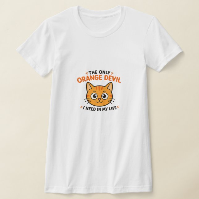 ORANGE DEVIL T-Shirt (Laydown)