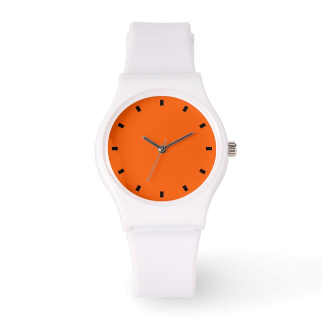 Orange Dial Watch (Front)