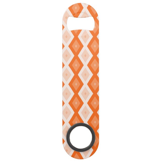Orange diamond pattern bar key (Front)