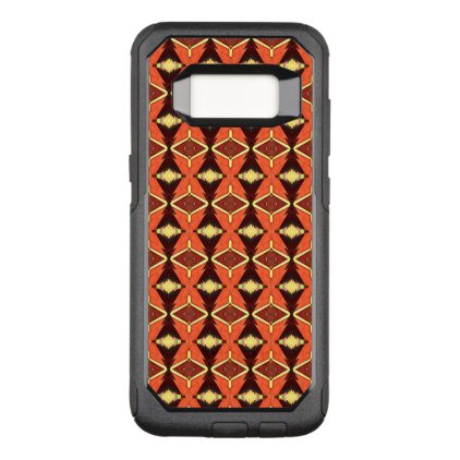 Orange Diamonds OtterBox Commuter Samsung Galaxy S8 Case