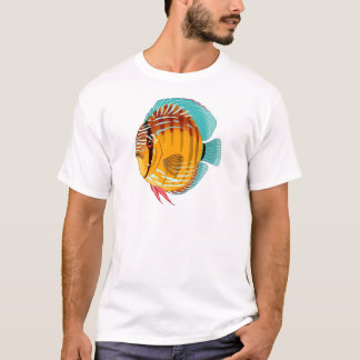 Orange Discus T-Shirt