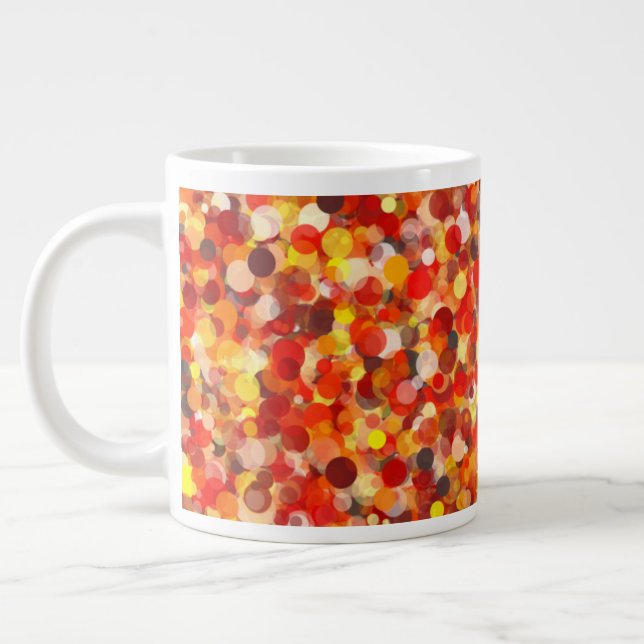 Orange Dot 20oz Mug (Left)