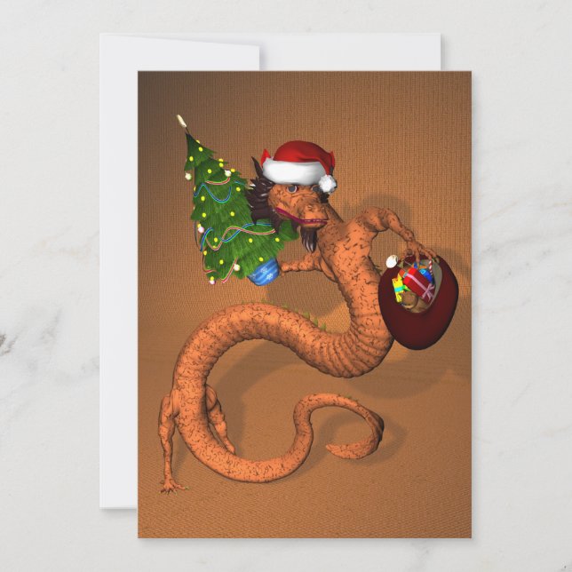 Orange Dragon Invitation (Front)