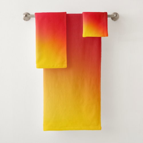 Orange dreams design for Bathroom Towel Set  
