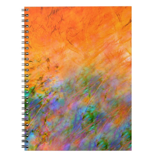 Orange Dreamscape Notebook (Front)