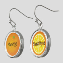 Orange Earrings