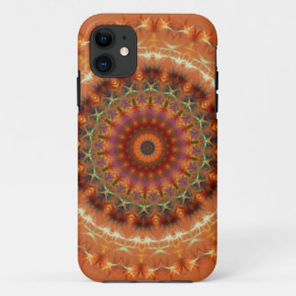 Orange Earth Mandala iPhone 5 CaseMate Case