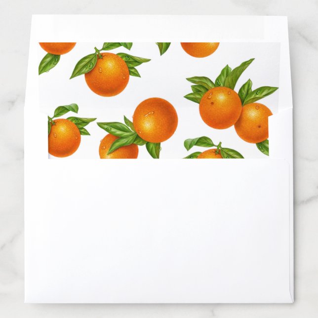 Orange Envelope Liner (In Envelope)