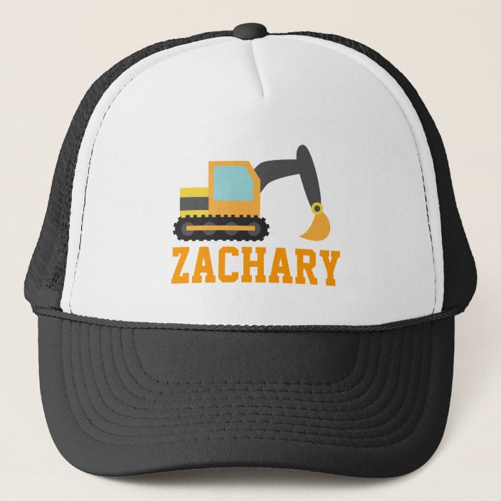orange kids hat