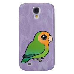 Orange-faced Green Lovebird Case-Mate Barely There Samsung Galaxy S4 Case