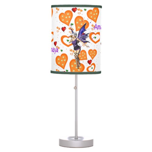 Orange Fairy Lamp Shade