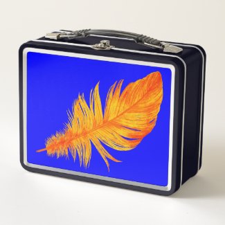 Orange Feather