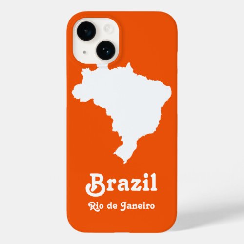 Orange Festive Brazil at Emporio Moffa Case_Mate iPhone 14 Case