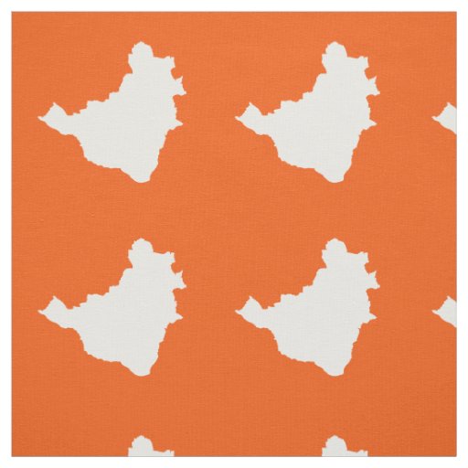 Orange Festive Brazil Fabric