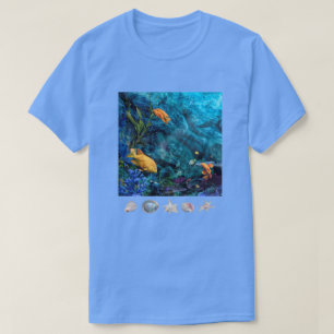 ORANGE FISH BLUE OCEAN T-Shirt