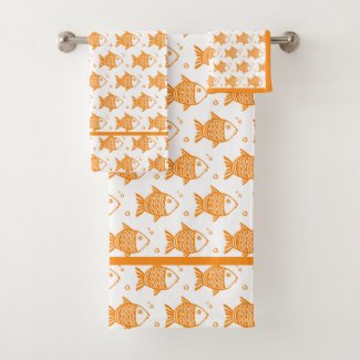 Orange Fishes 