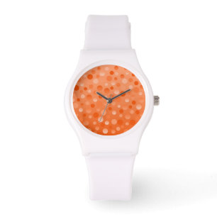 Orange Fizz print watch