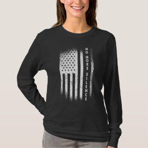 Orange Flag No More Silence Anti Gun Violence Awar T-Shirt
