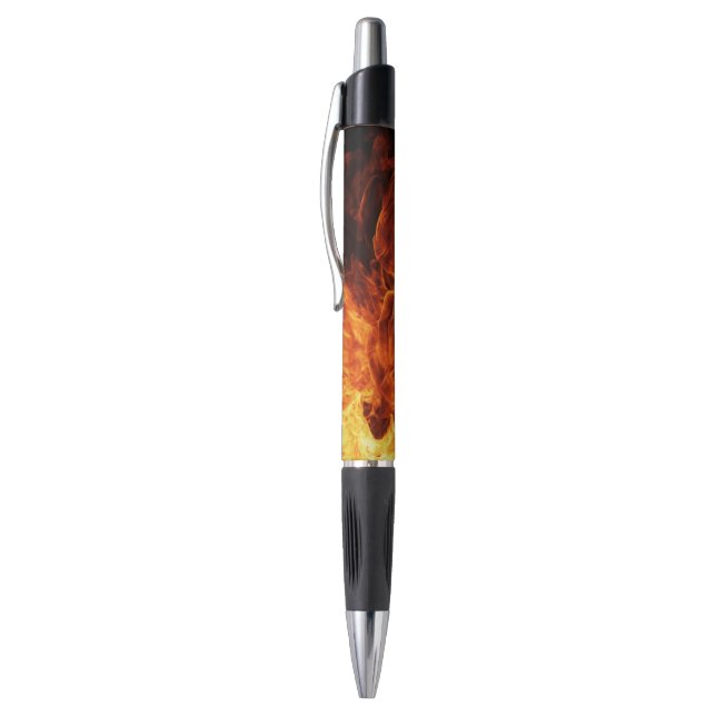 Orange flame pen (Top (Vertical))
