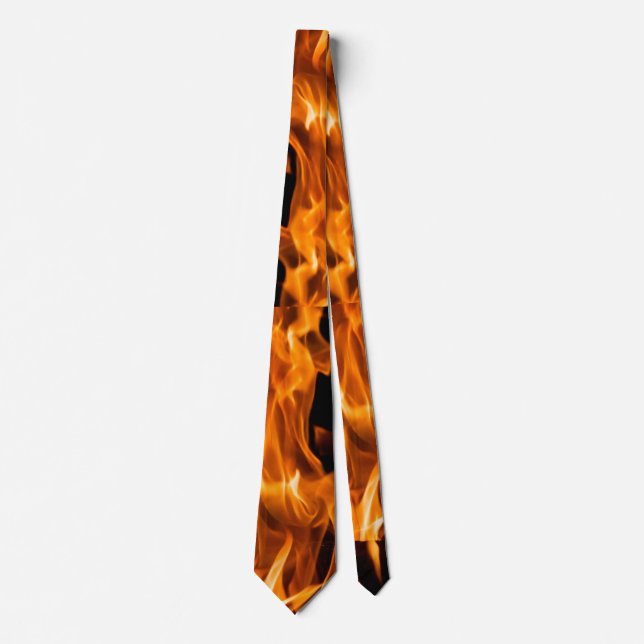 Orange flame tie (Front)