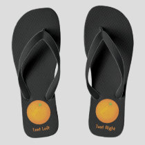 Orange Flip Flops