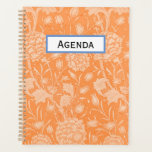 Orange Floral Planner<br><div class="desc">Classic orange floral design</div>