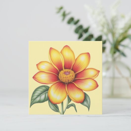 Orange Flower (Standing Front)