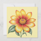 Orange Flower (Back)