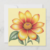 Orange Flower (Front)