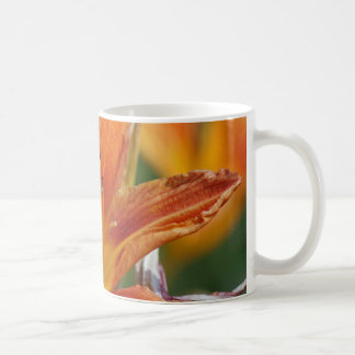 Orange Flower Mug