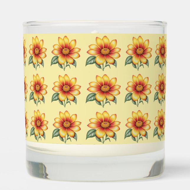 Orange Flower Scented Candle (Front)