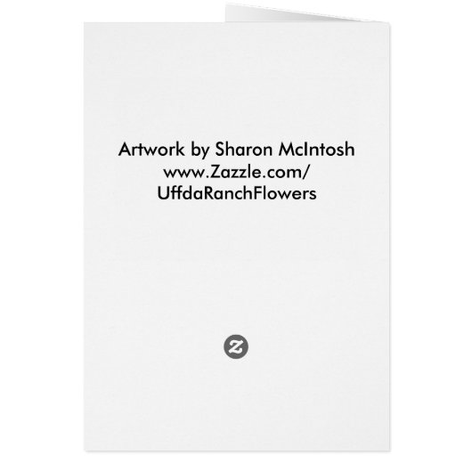 Orange Flowers (Back)