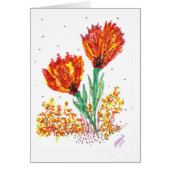 Orange Flowers (Front)