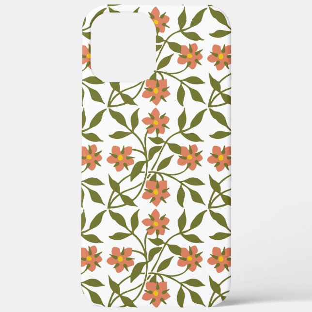 ORANGE FLOWERS  Case-Mate iPhone CASE (Back)