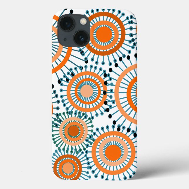 Orange Flowers  Case-Mate iPhone Case (Back)