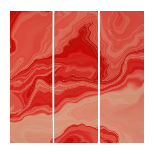 Orange Fluid art  (Front)