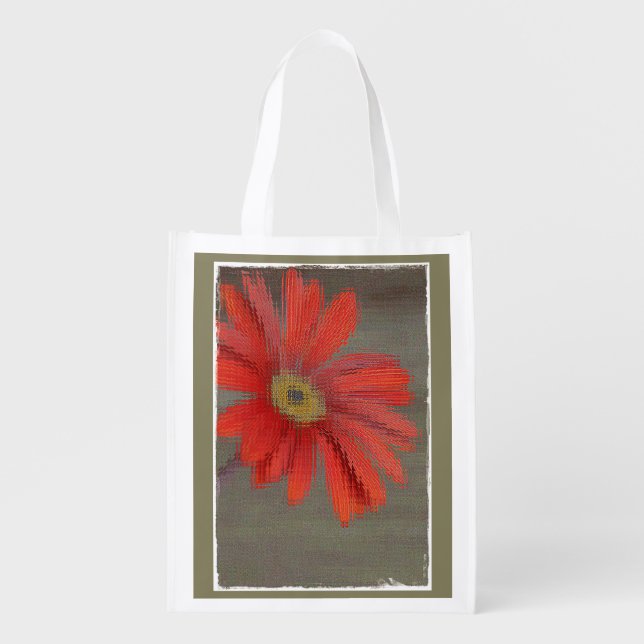 Orange Flutter reusable bag (Front)