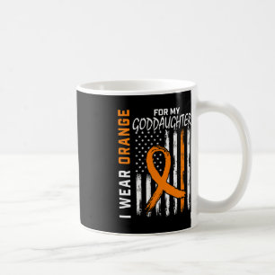 Orange For My Goddaughter Leukemia Cancer Awarenes Coffee Mug