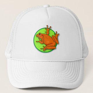 Orange Frog Baseball Hat