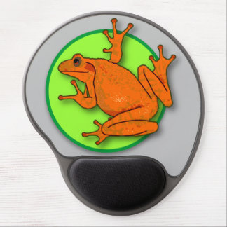 Orange Frog Mouse Pad