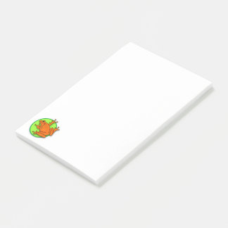 Orange Frog Post-it© Notes
