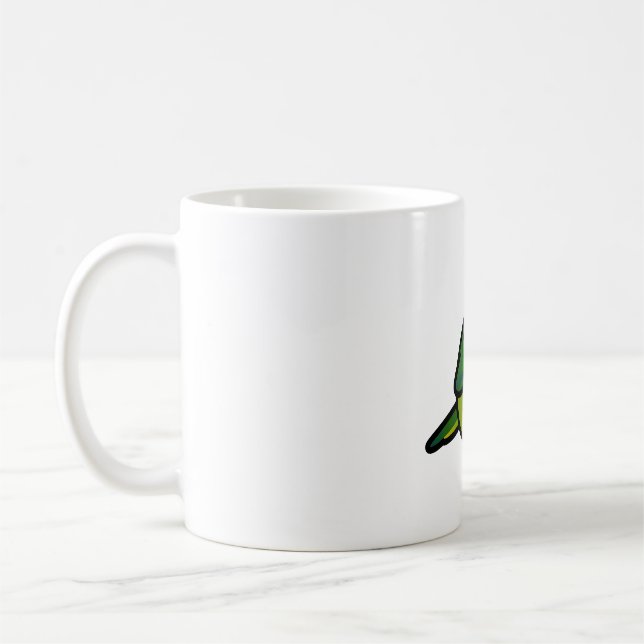 Orange-fronted Conure Coffee Mug (Left)