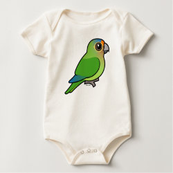 Birdorable Orange-fronted Parakeet Infant Organic Creeper