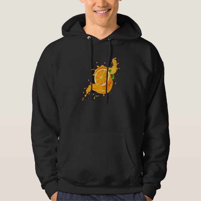 Orange Fruit 1 Hoodie (Front)